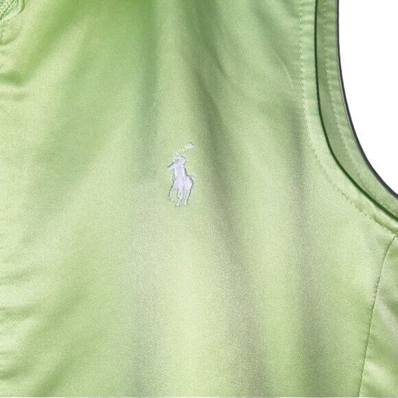 Ralph Lauren Vintage GOLF Sateen Vest Size Medium - Picture 6 of 8